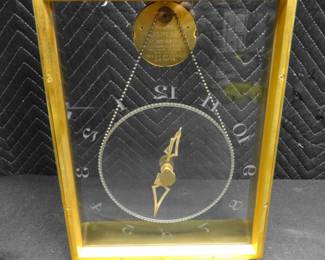 RARE - VINTAGE JEFFERSON SUSPENSE CLOCK, Model 580-191 - 1950's
