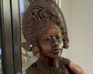 Polynesian treasures abound in this home!