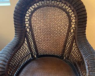 Wicker in like new condition is very good to find!