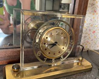 There are a few great old clocks in this home...
