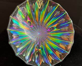 "PFAUENAUGE BLEIKRISTALL" BOWL
