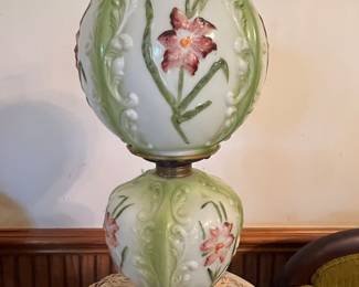 HAND PAINTED GONE WITH THE WIND LAMP
