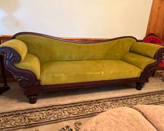 MAHOGANY VICTORIAN DAYBED