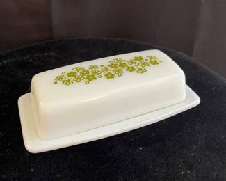 CRAZY DAISY BUTTER DISH