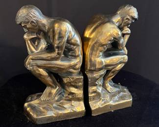 THE THINKER BOOKENDS