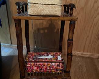 Small Rattan Table 