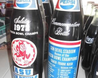 Sun Devils Pepsi bottles