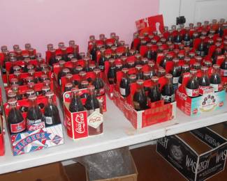 Coca Cola commemorative six packs of every event you can think of