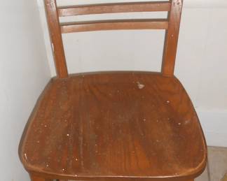 Vintage wooden chair