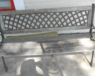 Garden bench