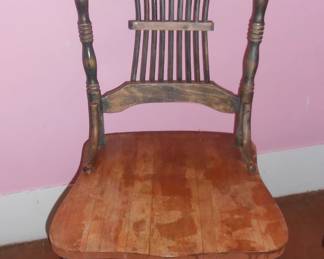 Wooden chair