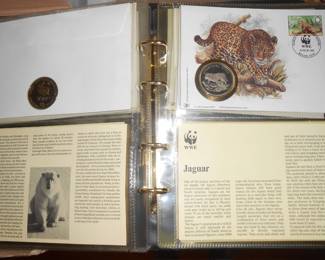WWF World Wildlife Fund collectible coins