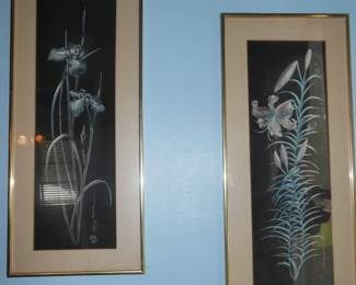 Original Sally Miller scratchboard pictures
