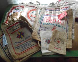 Burlap bags