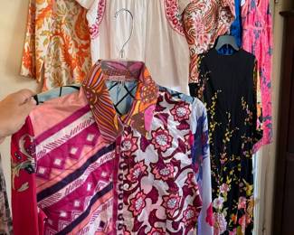 vintage dresses and blouses