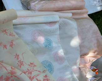 vintage hand painted kimono silks vintage