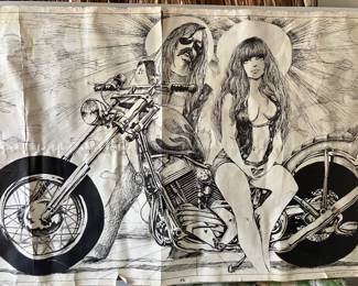 vintage poster from the 70's