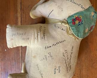 vintage signed elephant