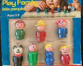 Fisher Price little people dolls never used