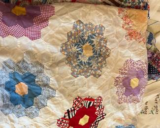 vintage quilt tops