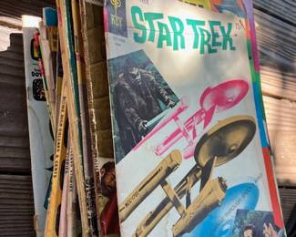vintage Star Trek comics, Richie Rich,