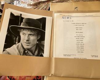 vintage Out of Africa promotional package/ press kit. full set of cast photos