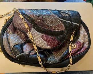 vintage Carlo Fiori 80's bag made in Italy