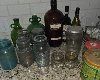 Miscellaneous bottles