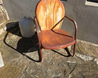 Metal chair
