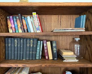 Wood book shelves - 2 - 6' tall - sold separately