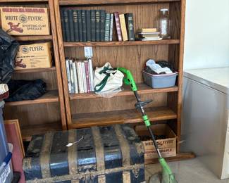 Wood book shelves - 2 - 6' tall - sold separately