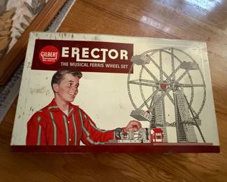 Vintage erector set