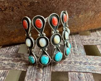 Zuni MOP Turquoise Coral