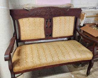 antique settee