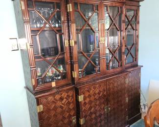 Vintage Maitland & Glascoe china cabinet. Google it!