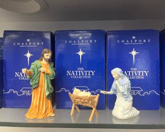 Coalport nativity