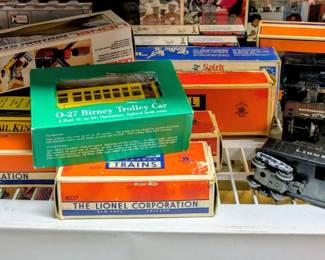 Vintage Lionel and Tyco trains