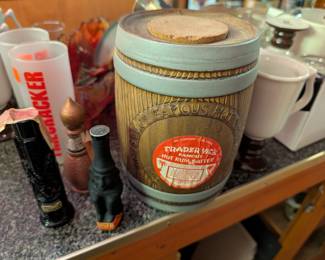 Trader Vics tiki buttered rum barrel