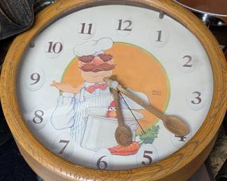 Muppets Chef clock