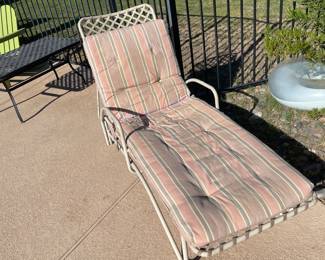 deck chair with cushion $20