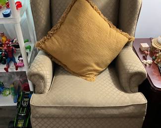 Great wing back chairs