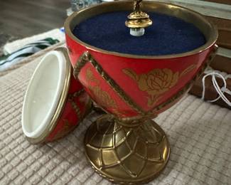 House of Faberge musical eggs