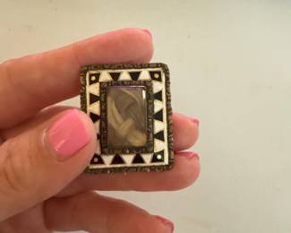 Mourning Jewelry from the mid 1800's. 