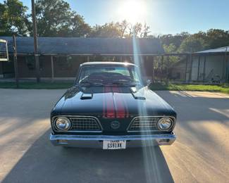 1966 Plymouth Barracuda – Auto -340 CI

New Paint – New exhaust