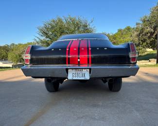1966 Plymouth Barracuda – Auto -340 CI
New Paint – New exhaust