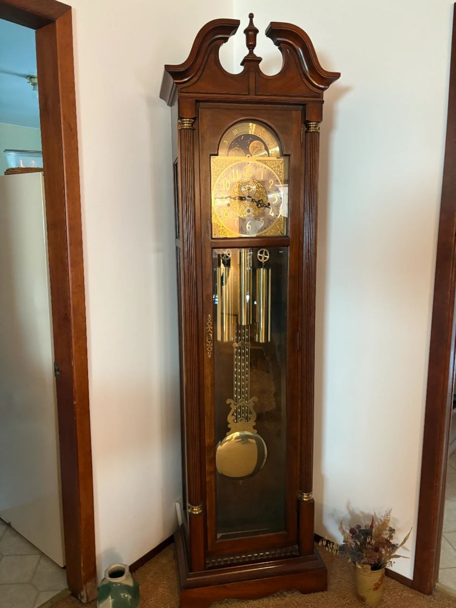 . . . Sligh grandfather clock