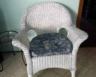 . . . classic wicker chair