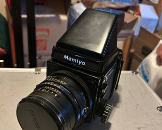 . . . Mamiya camera