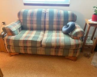 . . . plaid couch
