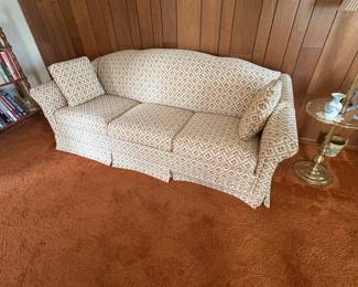 . . . nice uhpholstered couch